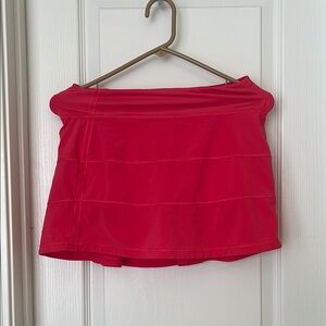 Lululemon Athletica Pink Skorts with Elastic Waistband